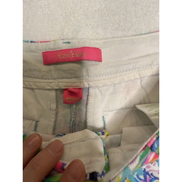Women’s Lilly Pulitzer Callahan Low Rise Shorts Size 2 Stretch - Picture 3 of 7